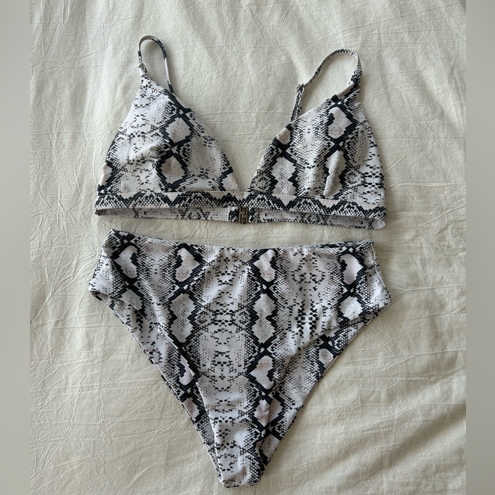 Snake Print Bikini